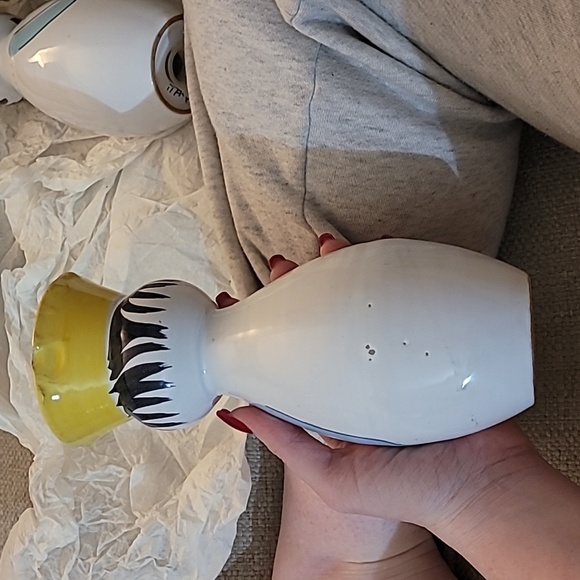 Vintage Aldo Londi Bitossi Salt & Pepper Shakers Italian Mid Century Modern - Picture 13 of 14